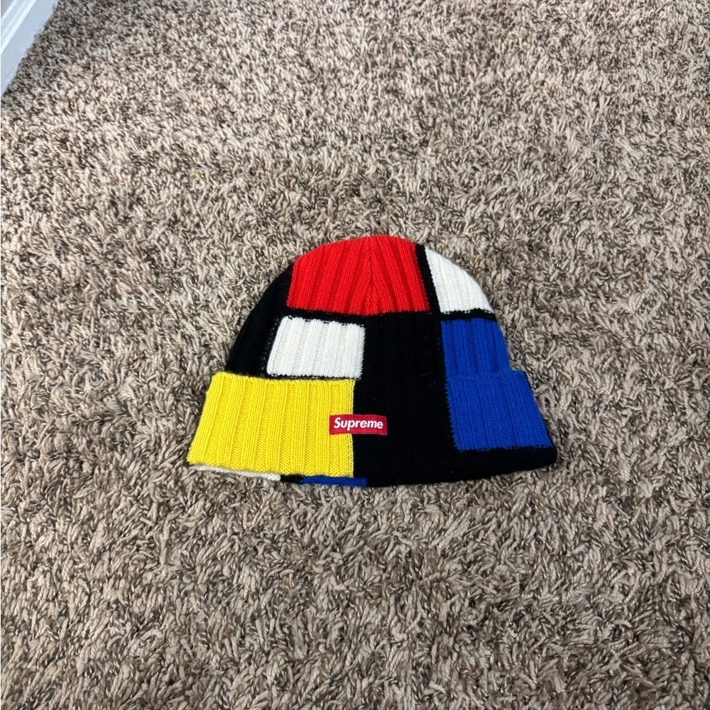 Supreme Colorblock Cashmere Beanie FW20